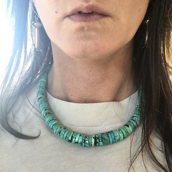Vintage turquoise necklace - Picture 12 of 14